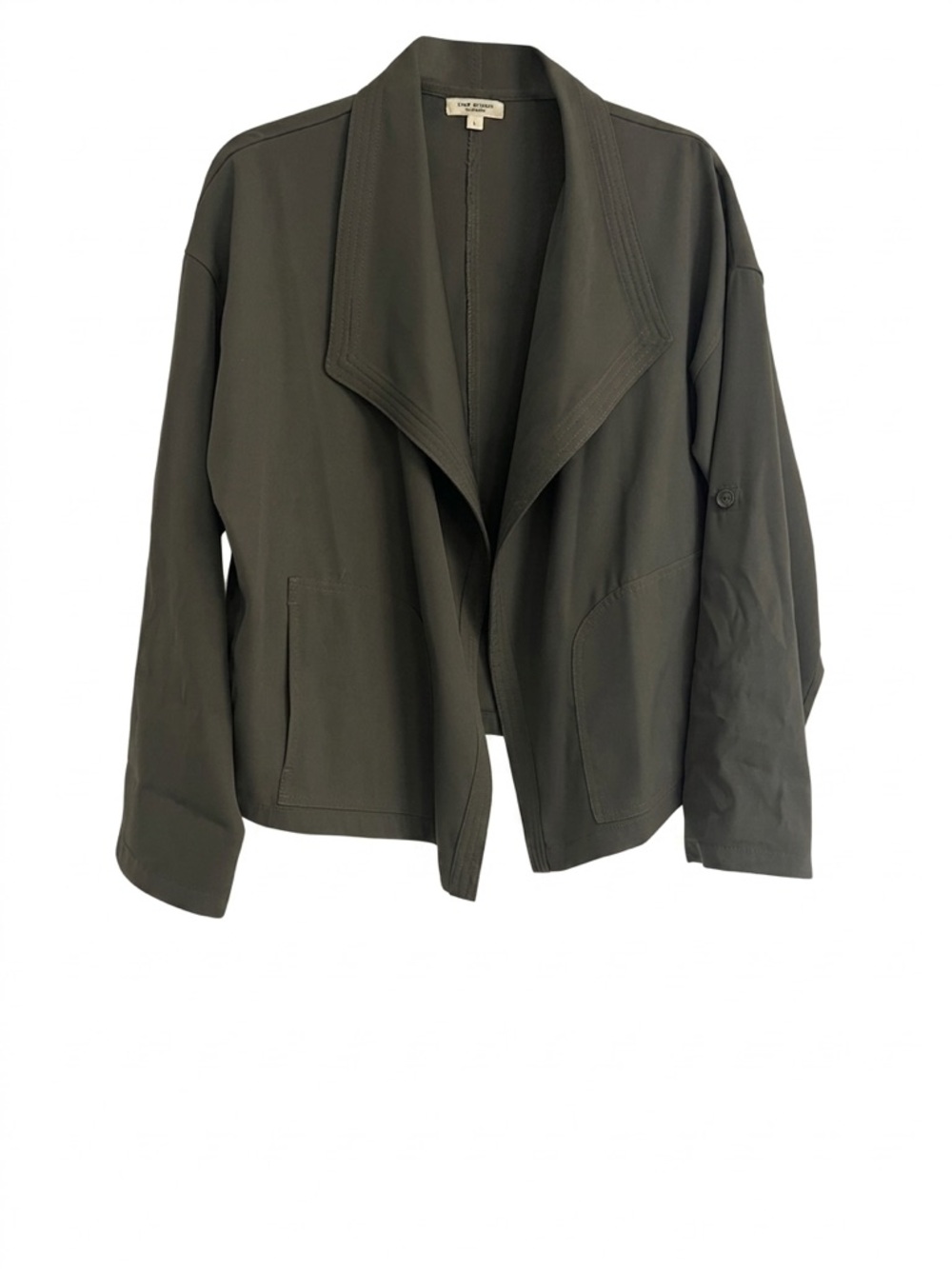 Max Studio Olive Green Utility Jacket